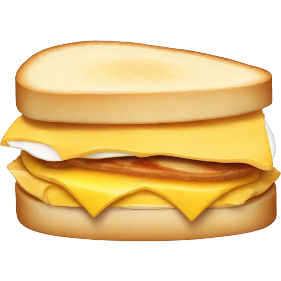 egg and cheese Breakfast sandwich  emoji