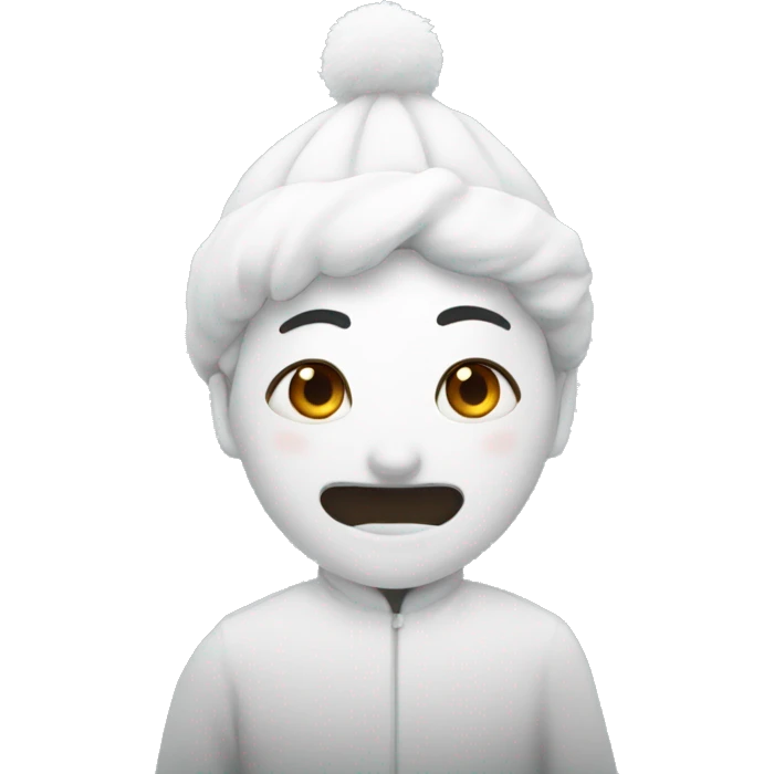 nieve  emoji