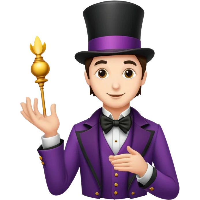 classic magician emoji