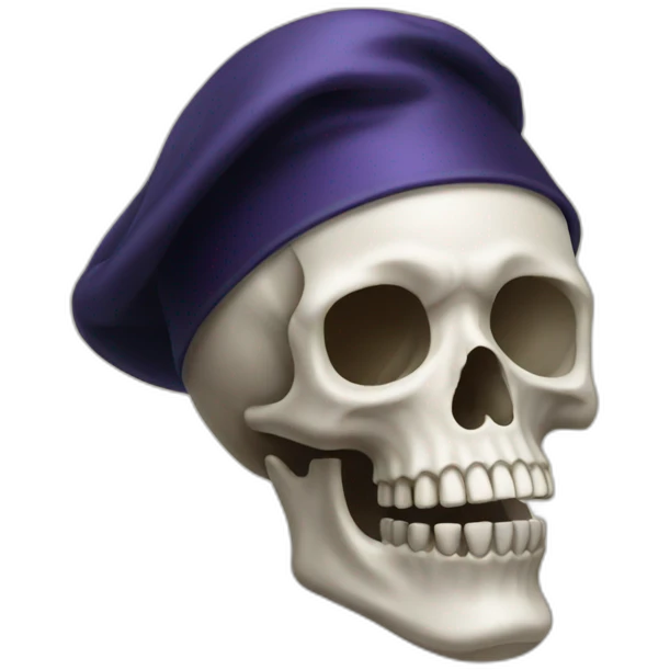 skull with nightcap emoji