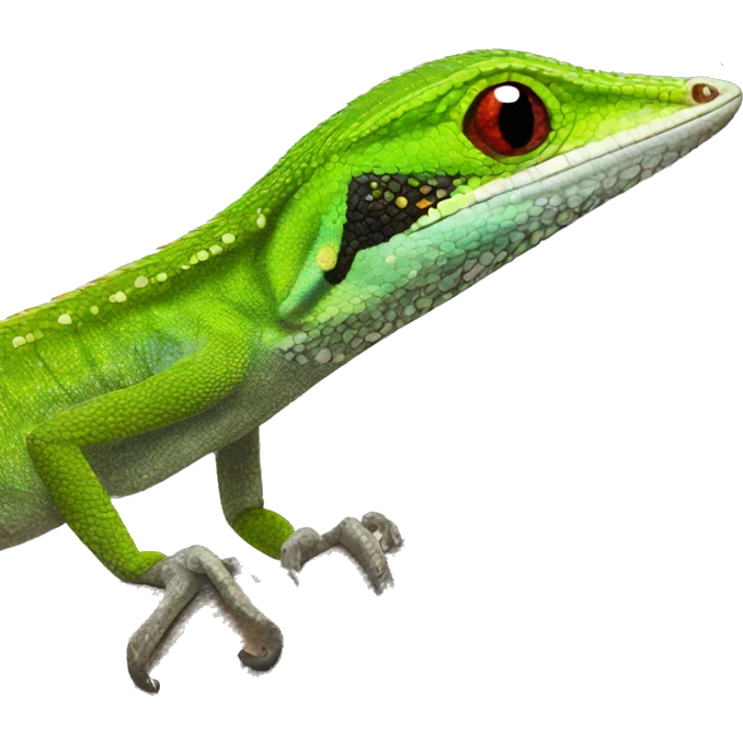 Puerto Rican Crested Anole  emoji