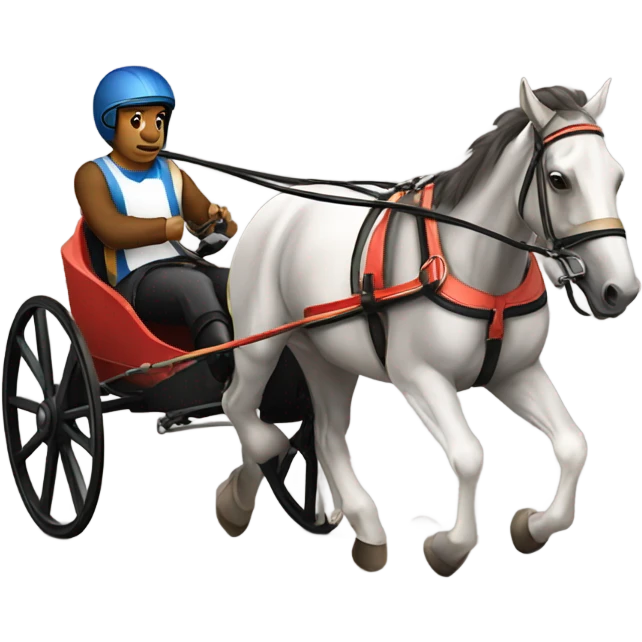 harness racer emoji