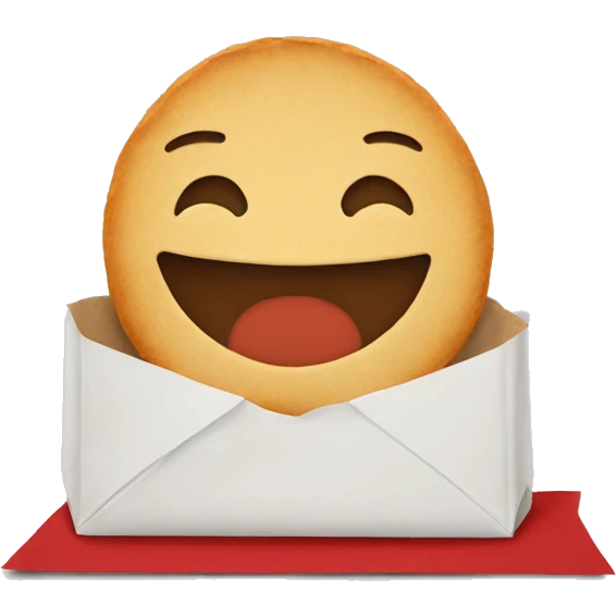 red paper lunch simple emoji