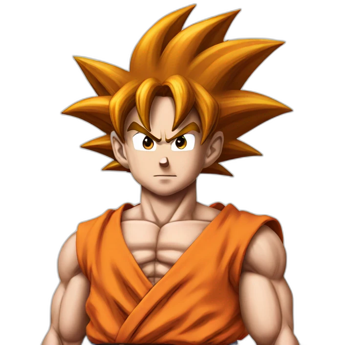 does goku clean nuts? emoji