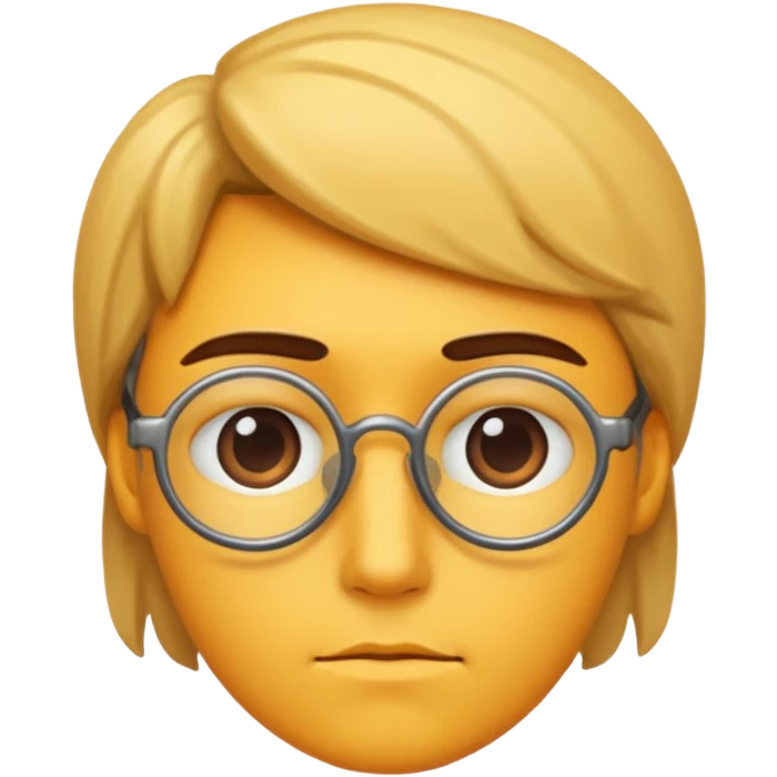 Really smart brain emoji