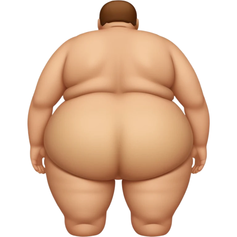 Fat butt emoji
