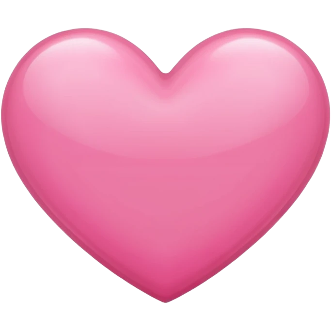 Pink heart emoji