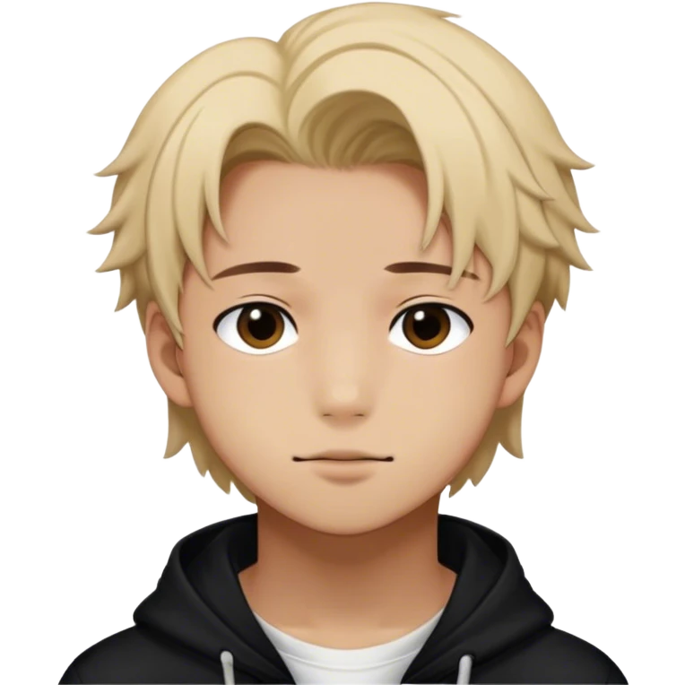 Felix,a member of the Koop boy group Stray Kids emoji