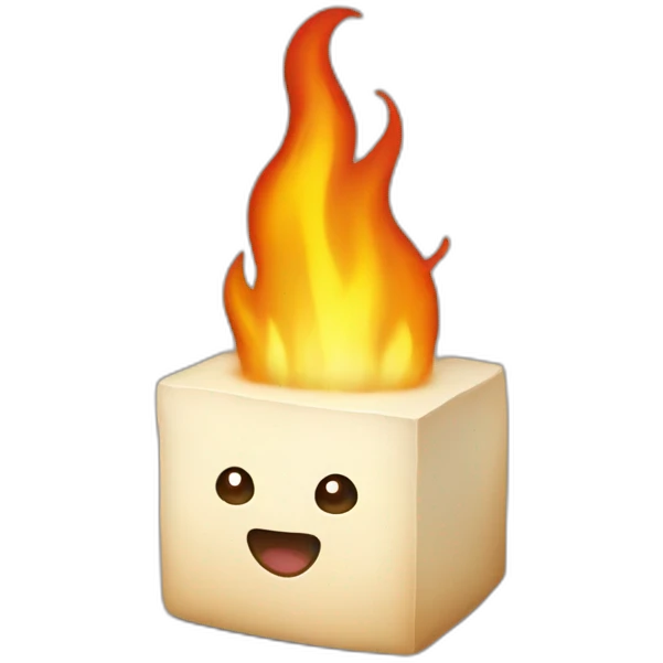 tofu-with-fire emoji