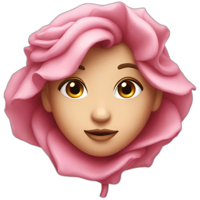 Coeur rose emoji