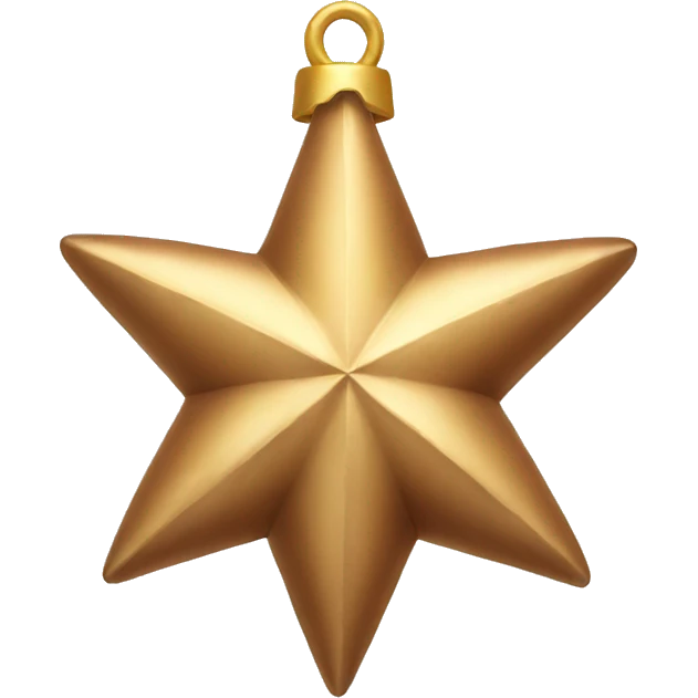 christmas decoration star emoji
