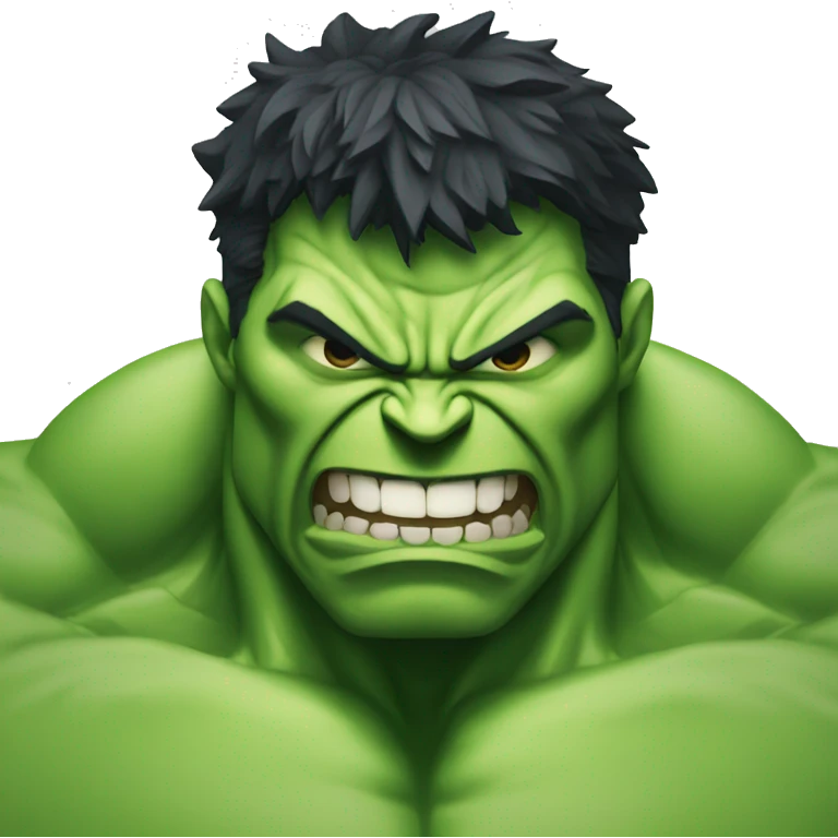 hulk face emoji