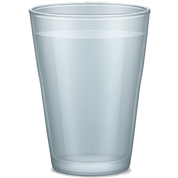 Glass cups emoji
