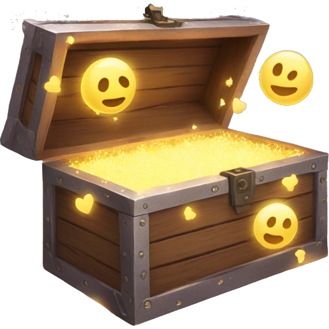( 8K )THE 🪄🪄🪄MAGIC BOX🗿 glittery✨box of magic light emoji