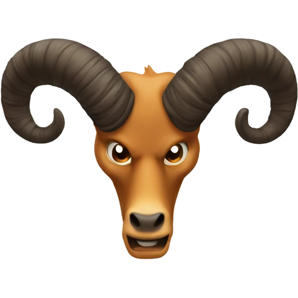 Upside down horns down emoji
