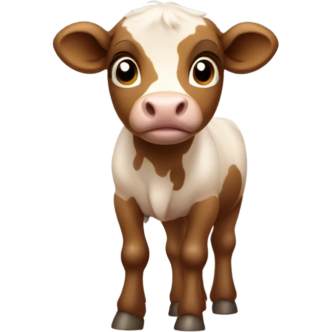 Veau marron  emoji
