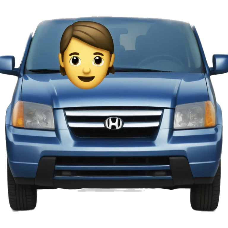 Blue 2004 Honda pilot  emoji