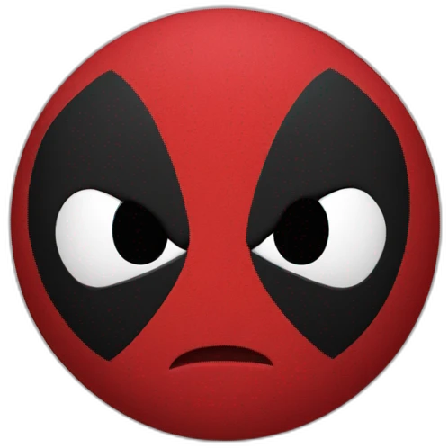 Deadpool ley down emoji
