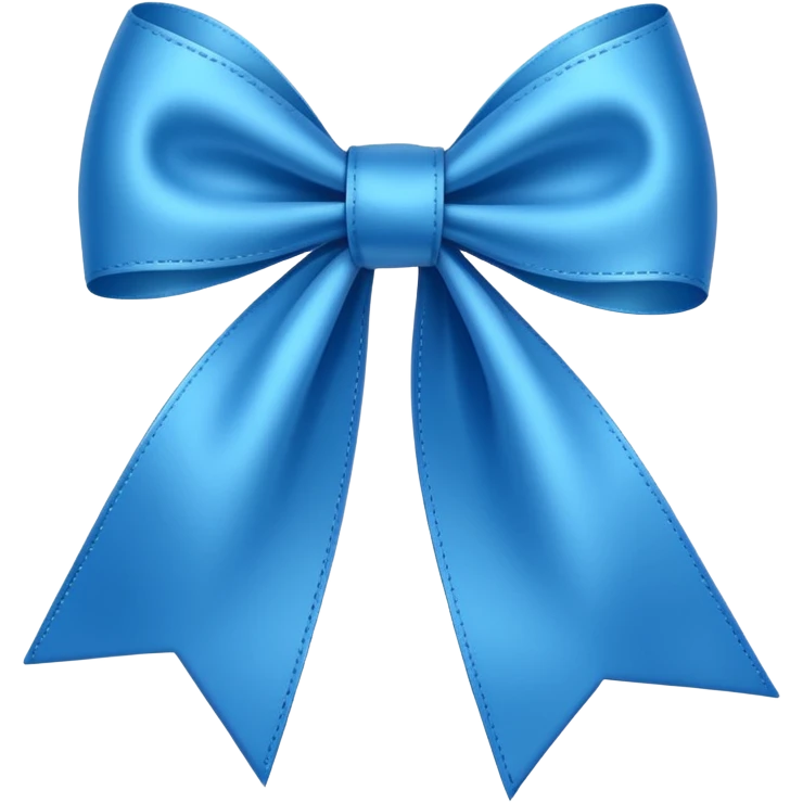 Blue ribbon for diabetes awareness day emoji  emoji