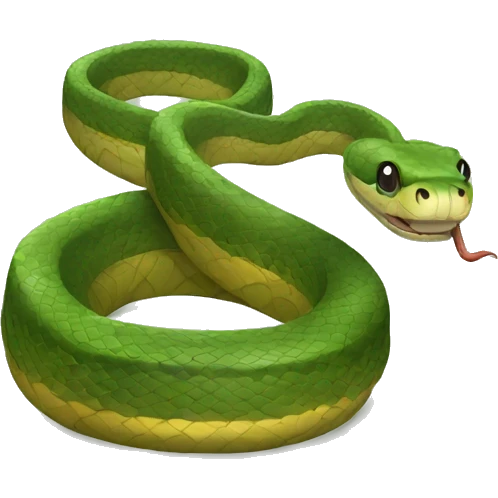 Snake with text Yap Yap emoji