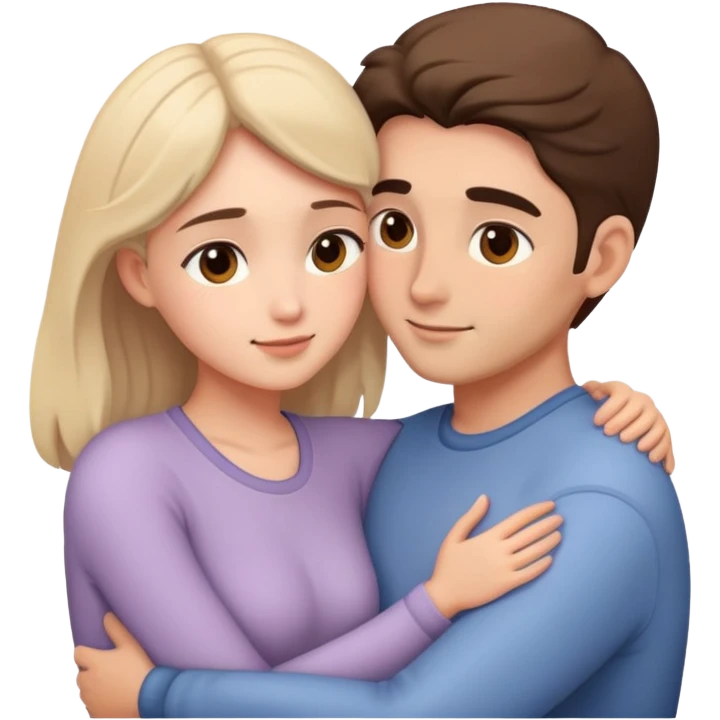 intimate moment between lovers emoji