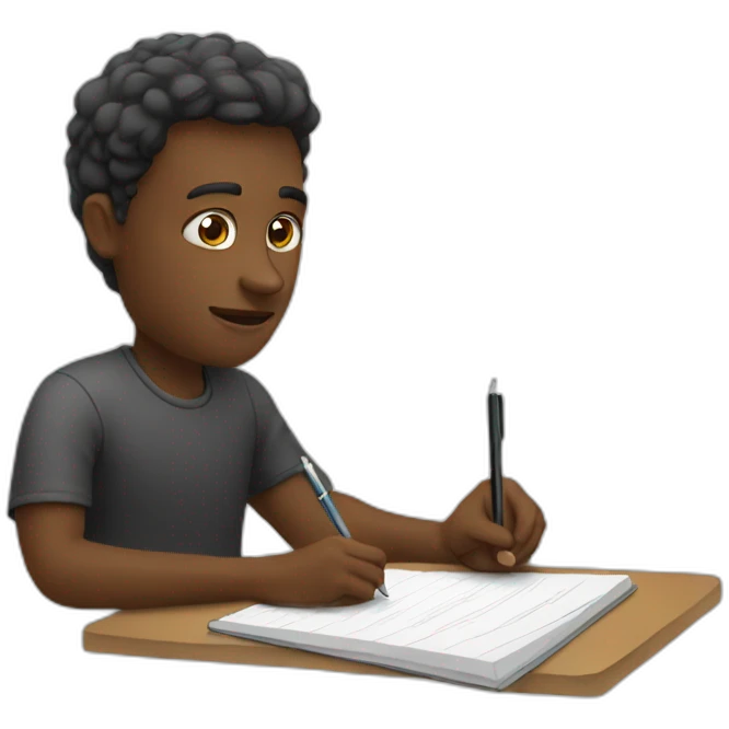 Taking notes  emoji