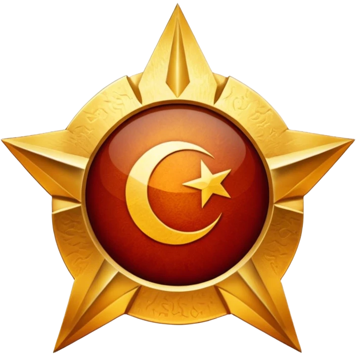 Galatasaray 5 star logo emoji