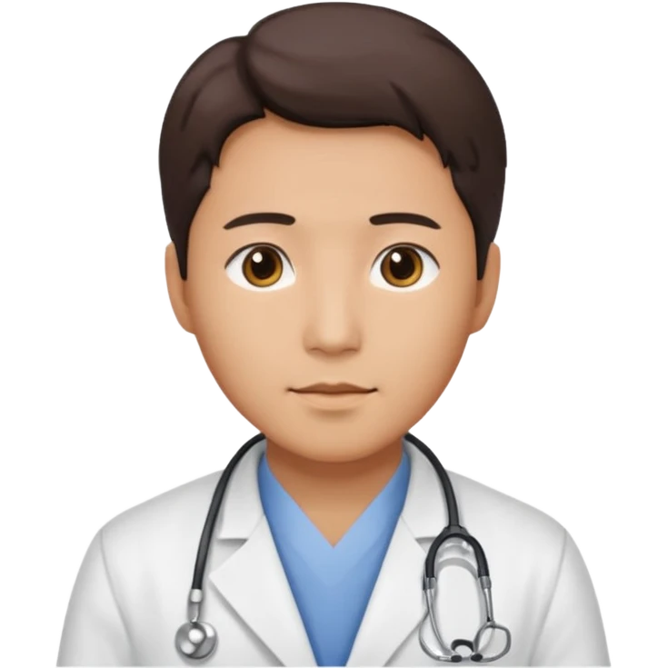 한국 남자 의사 emoji