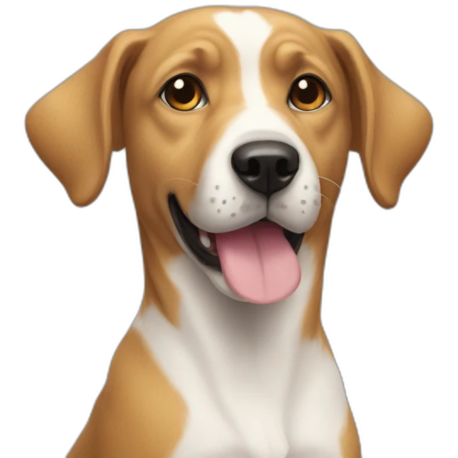 chien sur chat emoji