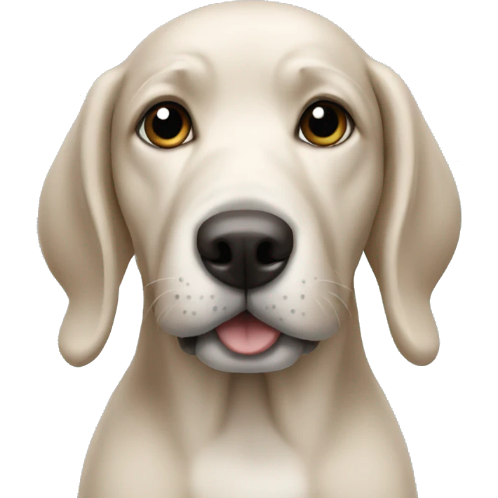 Dog blue emoji