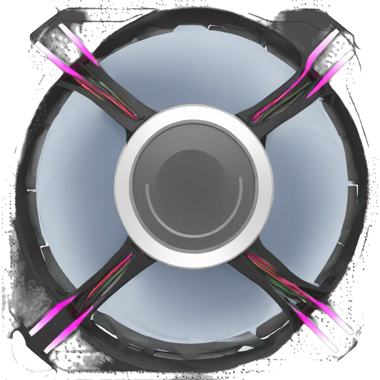 rgb gpu fan-top view emoji