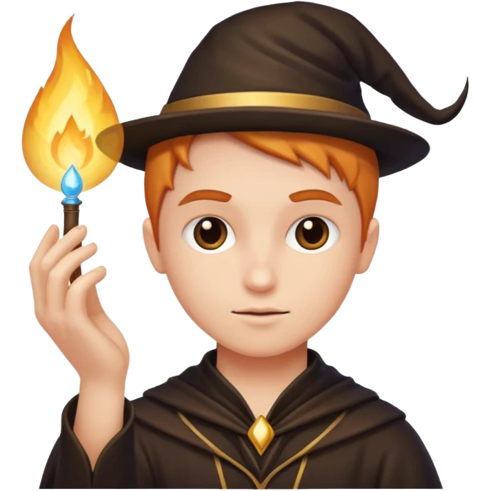 A person doing magic emoji