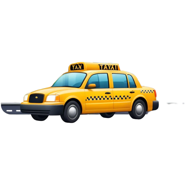 Icon for Urban Tourism: a skyline with iconic city landmarks, like skyscrapers, a subway and a taxi, with travel accessories like a camera and map. The icon should represent the excitement of exploring urban environments. Transparent background. emoji