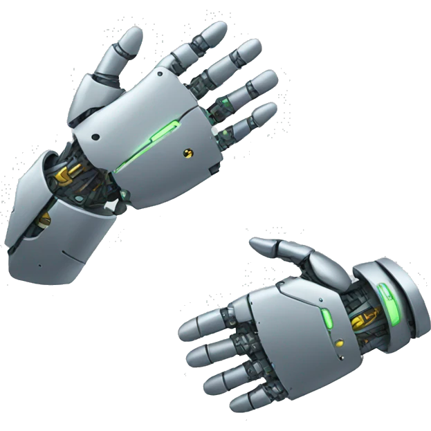 robot handshake emoji