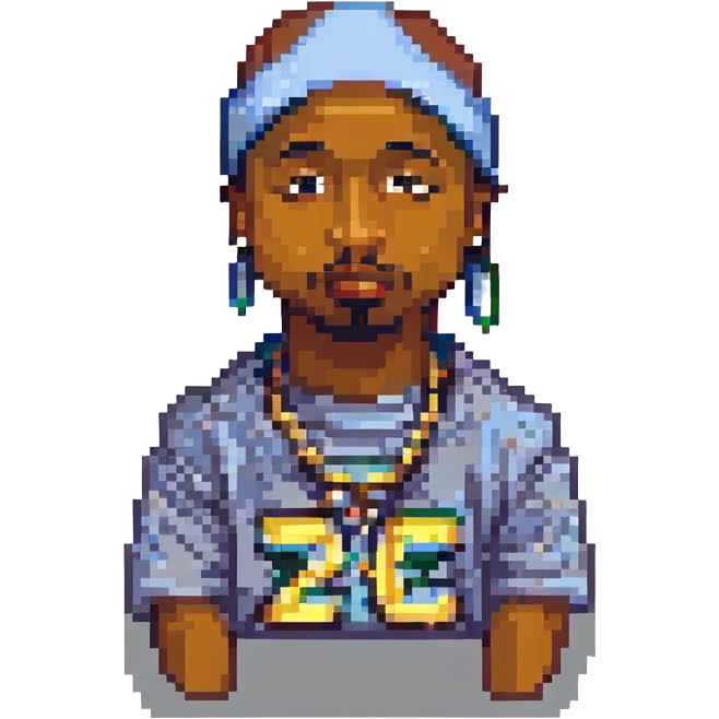 репер 2Pac, no background emoji
