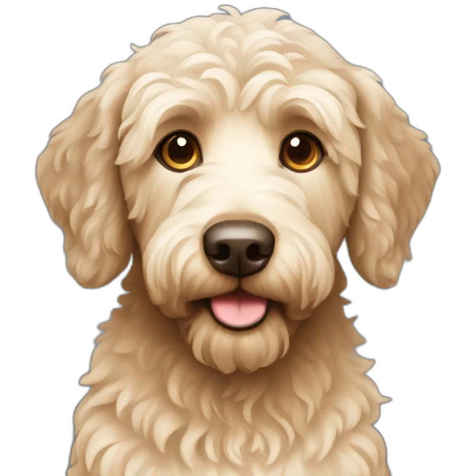 Labradoodle emoji