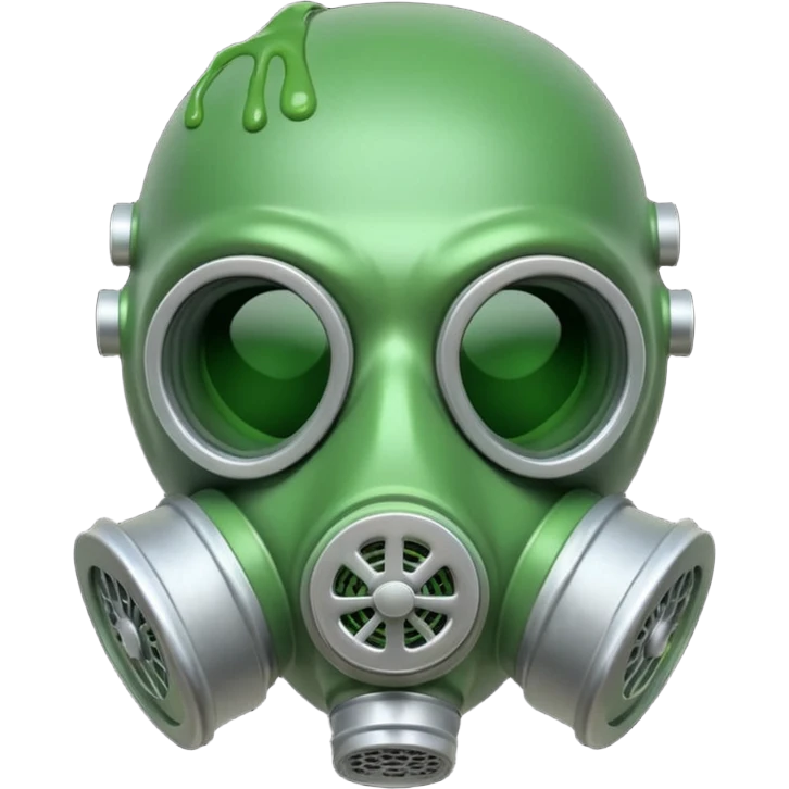make my emoji for a twitch chat channel the streamer is me toxic shots incorporate the toxic in the emoji  inlucde a gas mask emoji