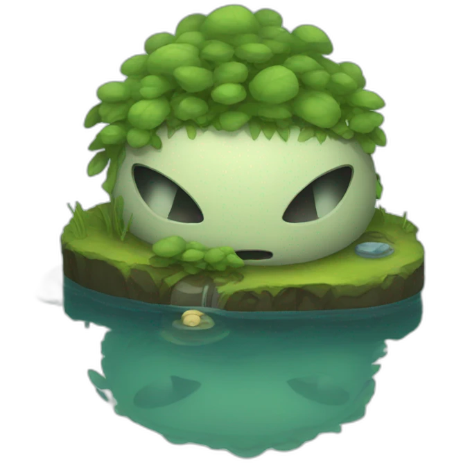 sinister pond emoji