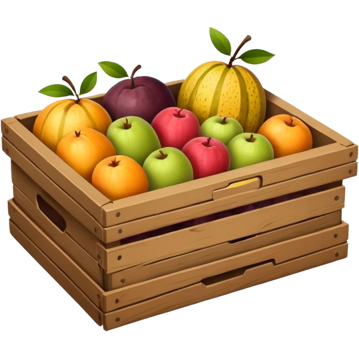 a fruit box empty emoji