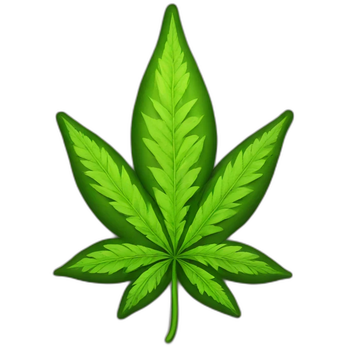 À joint of weed emoji