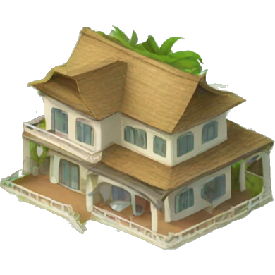 Island villa emoji