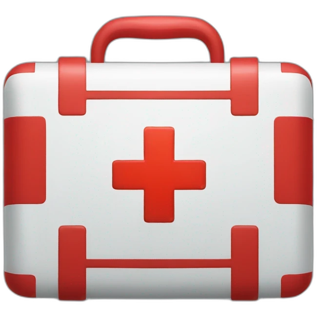 red FirstAid Kit emoji