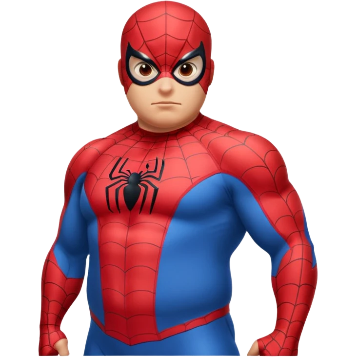 Fat Spiderman emoji