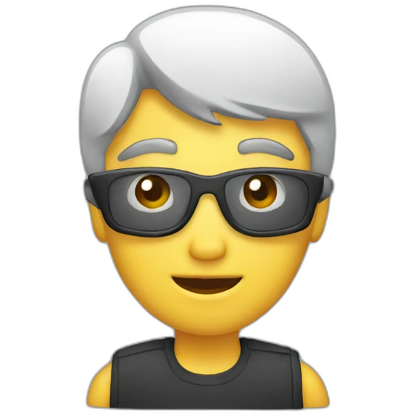 Developer computer screen emoji