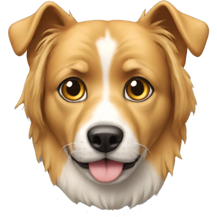 Chat sur chien emoji