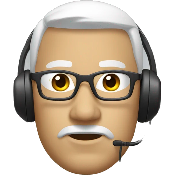 bodyguard wearing an earbud emoji