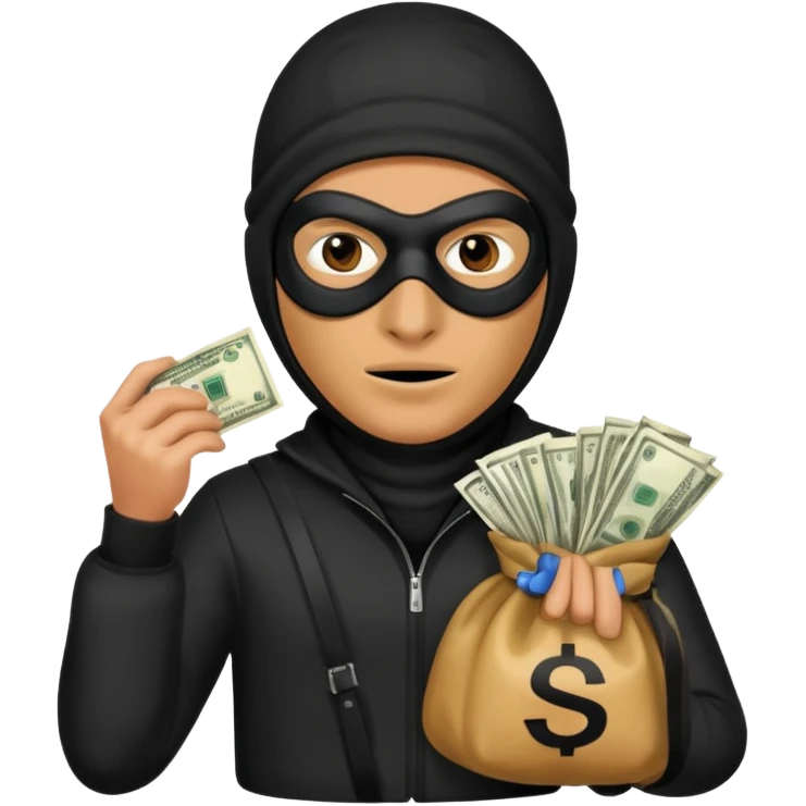 Robber emoji emoji