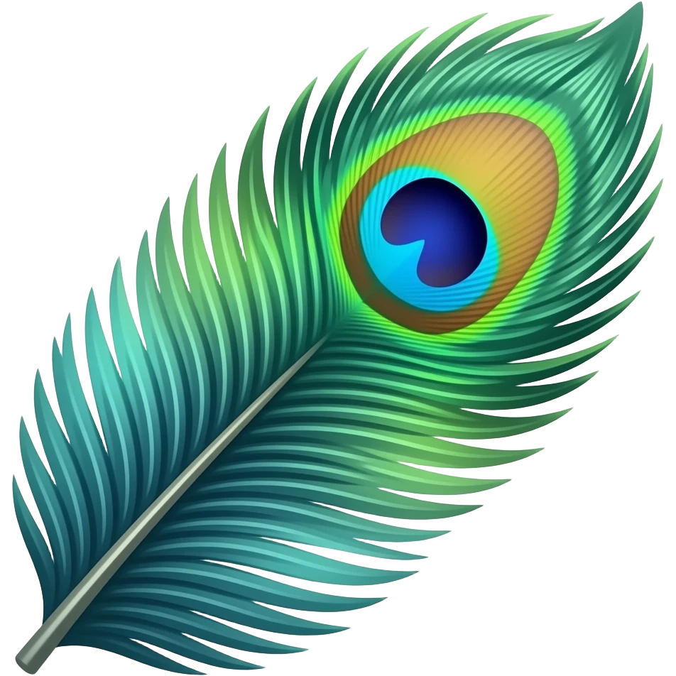 Mor pankh emoji