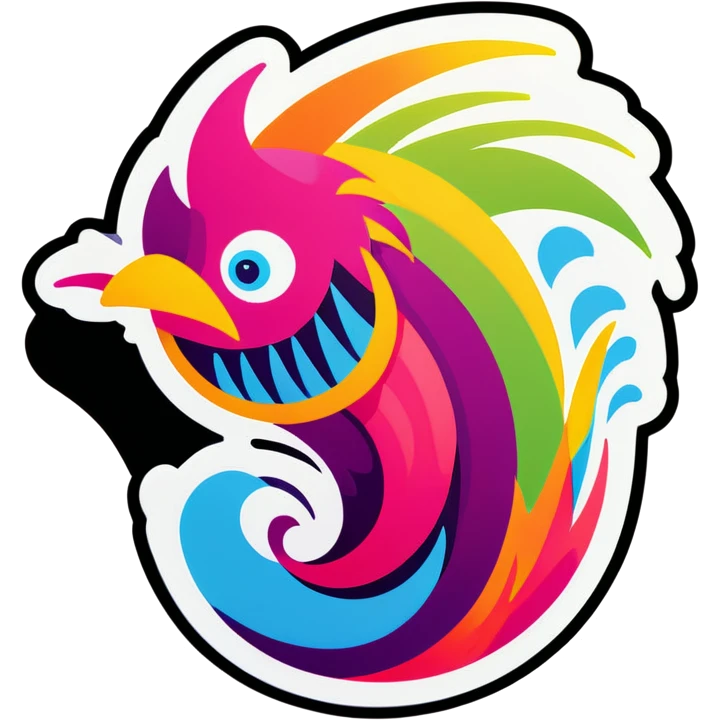Abstractionism creature emoji