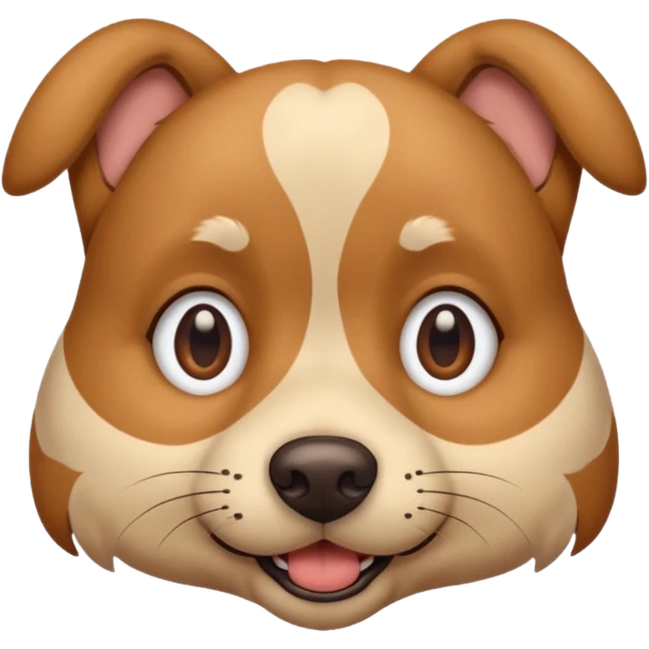 One eyed dog emoji